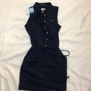 Columbia Super Bonehead Navy Sleeveless Dress